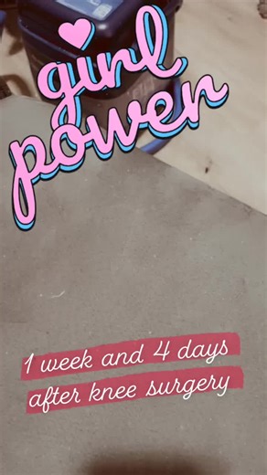 First video diary after my knee replacement surgery. They tell you all about the physical part but not about the mental and emotional challenges.#fyp #watchmewin #strength #igotme #babygirlpurge #notgivingup #momsoftiktok #girlpower