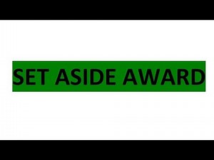 Set Aside Arbitral Award | Arbitration, Conciliation & Alternative Dispute Resolution