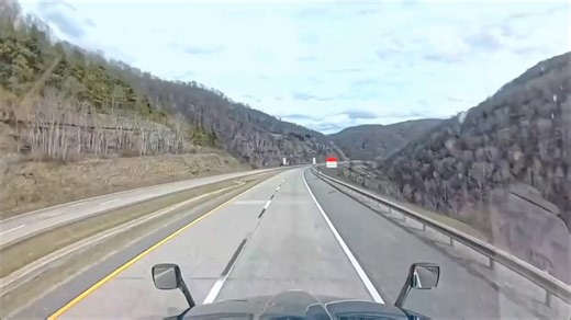 An 18-wheeler’s brakes fail, resulting in the use of a runaway truck ramp at 90 mph.
