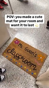 Hi! There’s another video where they step on it. This is just a joke and my students understand our sense of humor with each other, all that matters! Let’s be kinder or feel free to reach out if you have genuine concerns about my classroom. 💖🤦🥰🎥Credit : _msdrip🍎✏️ Like our page Rockstar Teacher Vibes for more teaching ideas and methods. A team of teachers sharing the highs, lows and honest aspects of teaching! #teacherhumor #primaryteacher #targetteachers #teacheroutfit #iteachmiddleschool 