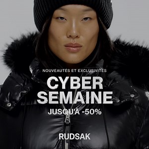 La Cyber Semaine continue! Jusqu’à -50% sur les manteaux, doudounes et bottes emblématiques — prolongée pour un temps limité. | RUDSAK