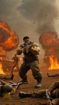 Hulk Soldier Shaheed 🇮🇳 | Emotional Army Story | Hulk War Story #shorts #ai #army #hulk
