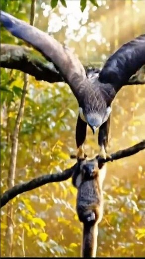 Harpy Eagle’s Lightning Hunt in the Amazon