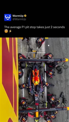 WarmUp on Instagram: "😱 The current benchmark for human precision in F1 is McLaren’s 1.80-second pit stop for Lando Norris at the 2023 Qatar Grand Prix. Beating Red Bull’s previous 1.82-second record, this feat required a crew of nearly 20 mechanics moving in perfect unison. With heavy 18-inch wheels, the margin for error is non-existent; a single hesitation costs race positions. It’s a violent ballet where four tires are swapped before the driver can even breathe, proving races are won in the 