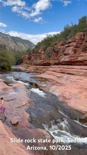 Slide rock state park, Sedona, Arizona, 10/2025