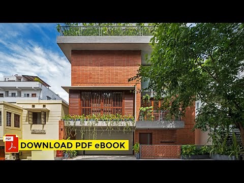 2,400 sq.ft Compact House in Malleshwaram Bengaluru Karnataka explores courtyard in a unique way.
