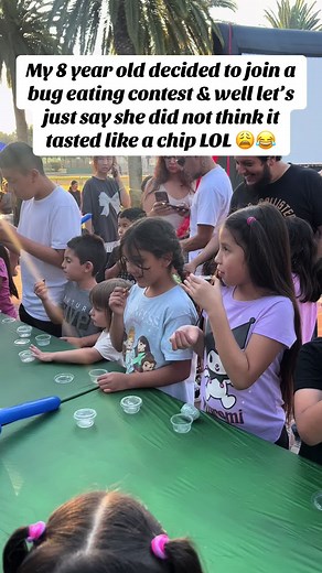 8-Year-Old's Hilarious Bug Eating Contest Experience