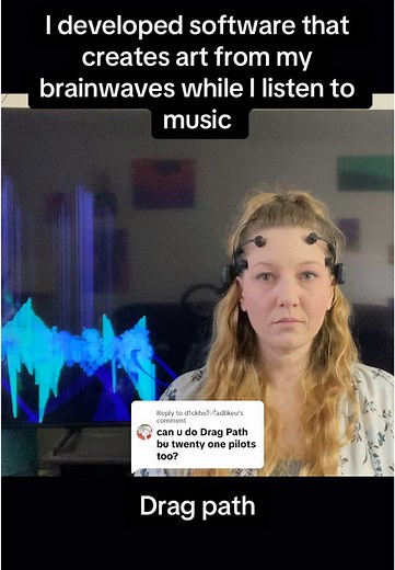 Art Created from Brainwaves While Listening to Music