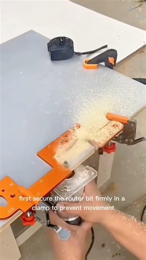 This is how to properly cut and shape a router bit with precision#shorts