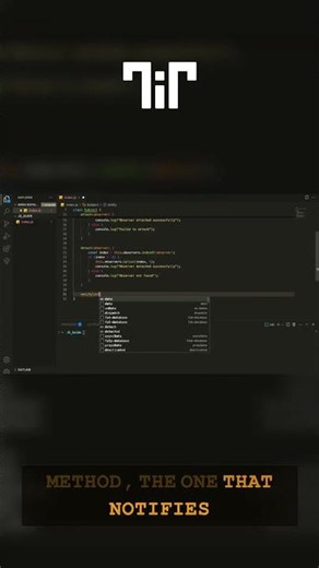 Learn the Observer Design Pattern in 10 Minutes (From Scratch) Part 9 #code #education #javascript