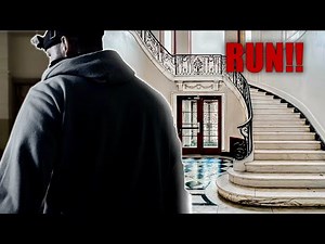 Running From Screaming Alarms Inside Abandoned School