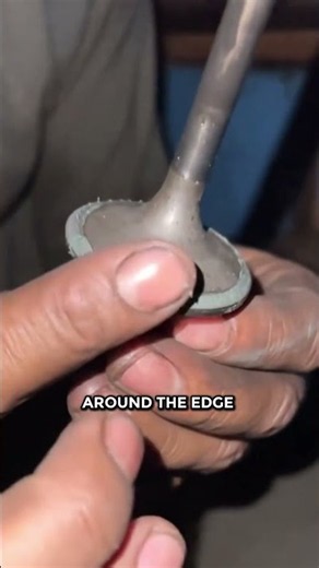 Why Mechanics Rub Valves Like This