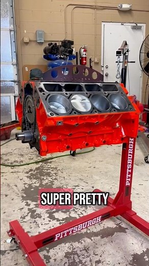 LS Engine Paint Prepped, Primed and finished #lq9 #lq4 #lsx #silverado #chevysilverado #fyp
