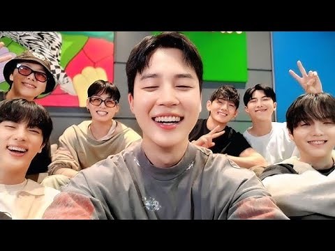 BTS announces 2026 comeback album and world tour on Weverse live with members#bts #jungkook#taekook