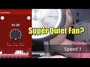 Breville the PopFan Review with Loudness Meter