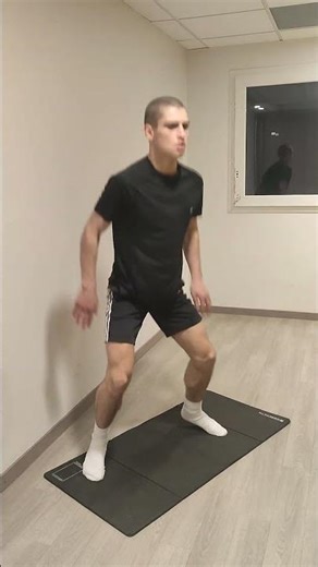 Squats sauter à la maison, exercice du soir 🥊🙏🏼