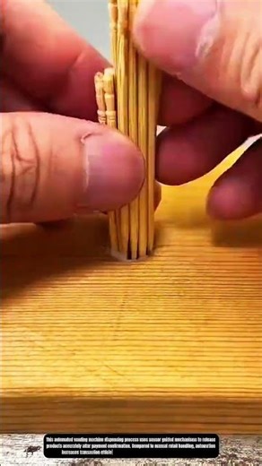 Bamboo Dowel Compression Insertion Process for Precision Wood Assembly
