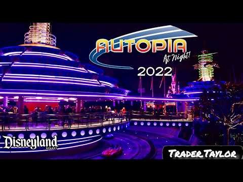 Autopia | Complete Ride Through POV at Night | Disneyland Park | Anaheim, California | 2022