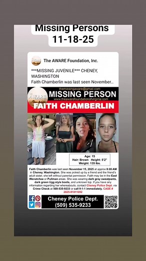 19 reactions · 32 shares | #DailyMissing #fyp #reels | Missing Persons Alerts Nationwide Page | Facebook