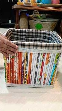 DIY Storage Box from Waste Cardboard | Best Out of Waste #bestoutofwastecraftidea #storagebox #diy