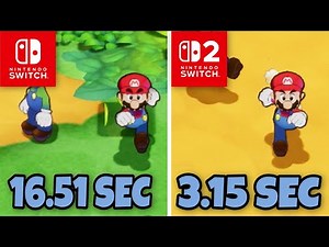 Nintendo Switch 1 vs Switch 2 Load Times In 40+ GAMES