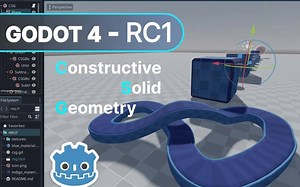 Godot 4 中文教程：认识 Godot 4 的 CSG 节点及其工作原理