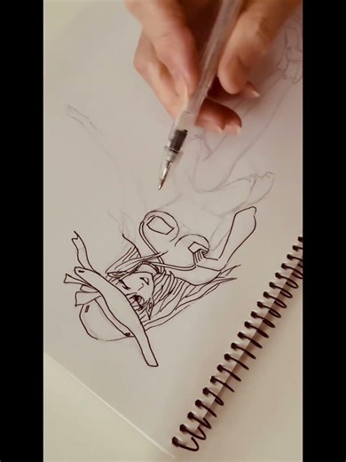 OCキャラクタースケッチ｜アクリル色彩習作 ✏️🎨OC Character Sketch | Acrylic & Color Study ✏️🎨