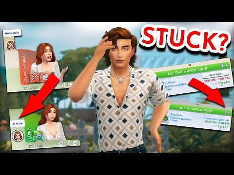 Best FIX for INTERACTIONS not working!!! Sims 4 Actions Cancelling, Take too Long & Stuck in Queue