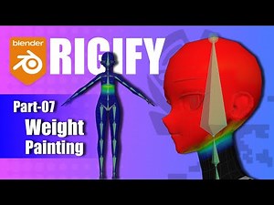 Blender - Character Rigging with Rigify Part 07 | Weight Painting
