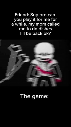 Undertale Sans Last Breath Phase 3 - Memorable Animation