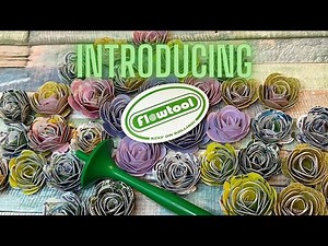 Introducing the Flowtool - Making Rolled Paper Flowers Easy for Everyone!