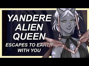 Yandere Alien Queen Escapes To Earth With You (Part 5) | ASMR Roleplay [Visual Novel Style]
