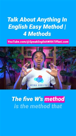 Learn English Easily with Tiffani's YouTube Channel