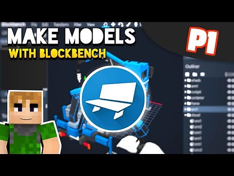✔ How to make Modells for minecraft be with Blockbench