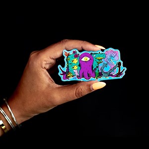 Researching where to get the best custom stickers? You have come to the right place!  We offer a wide selection of products such as custom vinyl decals, sticker sheets, roll labels, window clings, holographic stickers and much more. ✨ We hope to help you with your custom sticker order today! | The Sticky Brand | Facebook