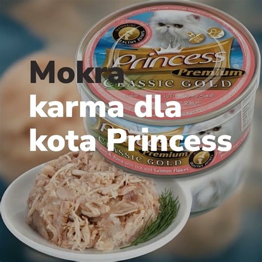 Princess wysokiej jakości karma dla kotów, stworzona z myślą o codziennym żywieniu #cat #dlakota