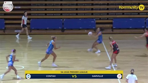 Replay: Contax v Garville – 2026 Netball SA Premier League Round 1