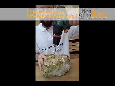 Comment percer dans différents matériaux : Conseils et astuces de Mon Coach Brico