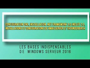 crée son propre serveur de messagerie avec hmailserver, sous Windows serveur 2016 de A à Z