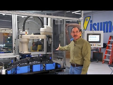 Automatic Clip Insertion Robotic Assembly Machine with VIM-600 Automotive Clip Inserter Spindle