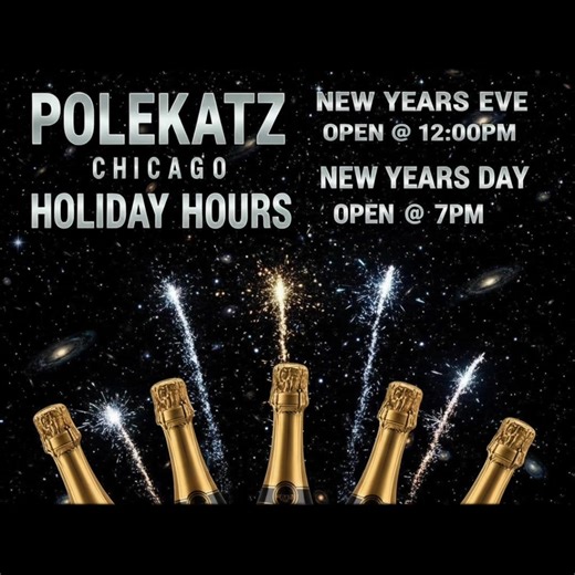 🥂✨ Pop bottles, drop resolutions. ✨🥂 Ring in the New Year the right way at Polekatz Chicago—where the champagne flows, the countdown hits harder, and the views never disappoint 😌🔥 🎆 New Year’s Eve: We start the party at 12:00PM 🎇 New Year’s Day: Back at it at 7PM New year. New reasons to misbehave. Start 2025 with better decisions… tomorrow. 🍾 Midnight vibes all day 💃 Champagne tastes, Polekatz energy 🔥 Same elite indulgence, brand new year #PolekatzChicago #NewYearsEveChicago #Champagn