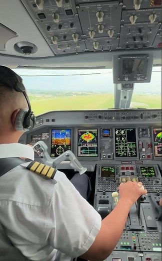 Crosswind Landing from the #Embraer175/195 #Cockpit | #PilotsView | Moments Before the Storm