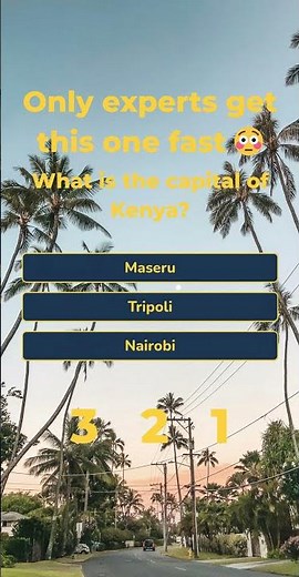 What is the capital of Kenya