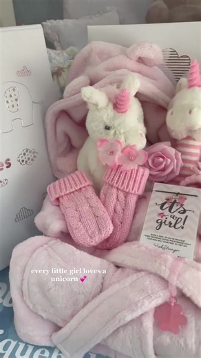 Our unique baby girl keepsake box comes jam packed with adorable goodies for the little one, including two eco friendly plush unicorn toys 🦄 Please see our website for our full range of delightful baby gifts, all arrive with beautiful free gift wrapping and express delivery 💖 www.uniquebabygiftbaskets.co.uk #baby #newborn #babyfever #babygirl #newmum #mumtobe #newbabyontheway #pregnancy #babies #babyshower #babyshowergift #babygiftbasket #babyhamper #corporatebabygiftuk #fyp