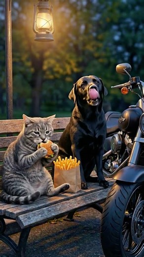 Timmy the Cat at McDonald's. He did it again and fooled everyone! #cat #funny #cutedog