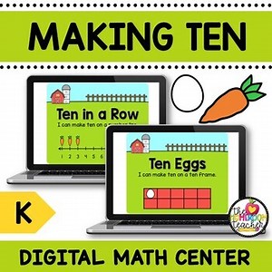 Make Ten Math Task Cards on Interactive Google Slides