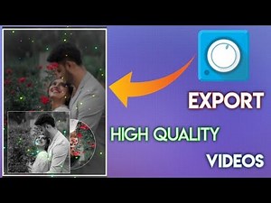 How to export high quality videos in Aveeplayer | Export high quality videos in avee player