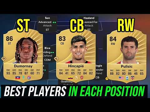 The BEST META Players in Each Position - FC 26 Ultimate Team