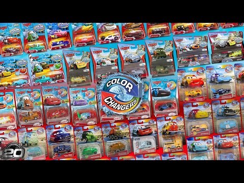 2010-2026 Disney Pixar Cars Color Changers Mattel Releases | Updated Video | TH16Cars