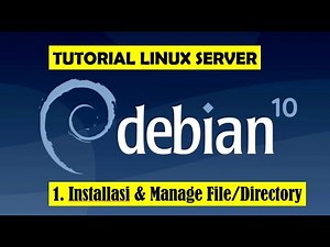 1. INSTALL DEBIAN 10 VIRTUALBOX || MANAGE FILE AND DIRECTORY